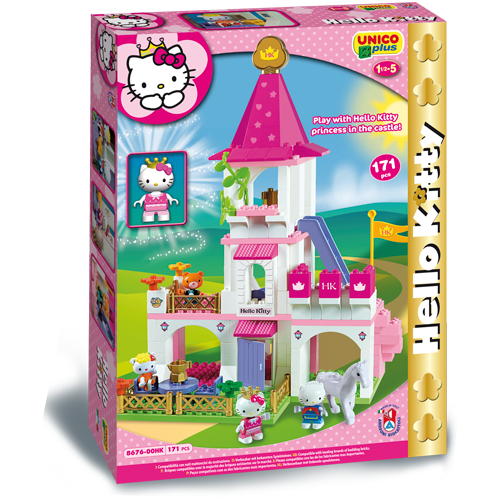 Unicoplus 8685-00HK Stalla Castello Hello Kitty Princess