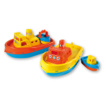 Steamboat Tuut Tuut with 1 small boat