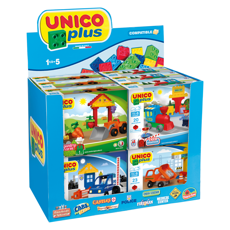 assorted-display-set-unico-plus-world-androni-giocattoli